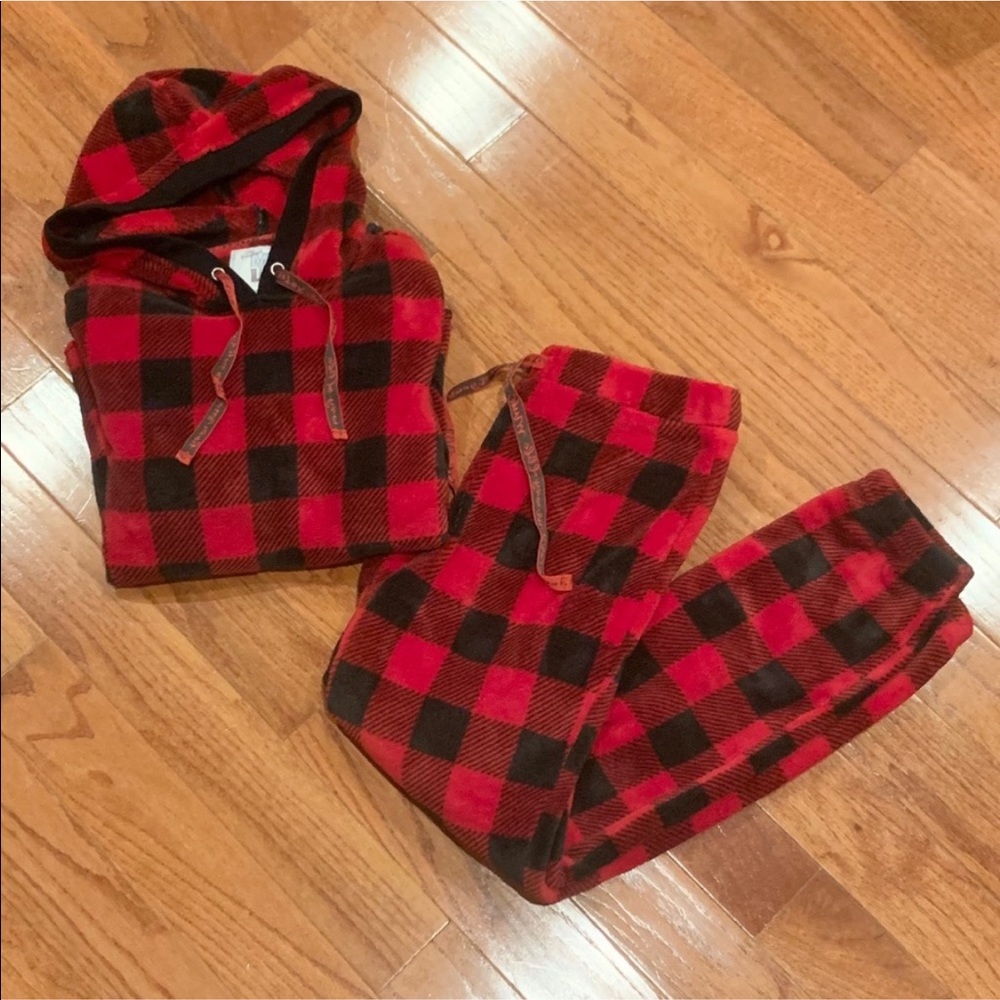 Muk Luk Fleece Holiday Lounge Set NWT